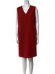 Akris Wool Knee-Length Dress