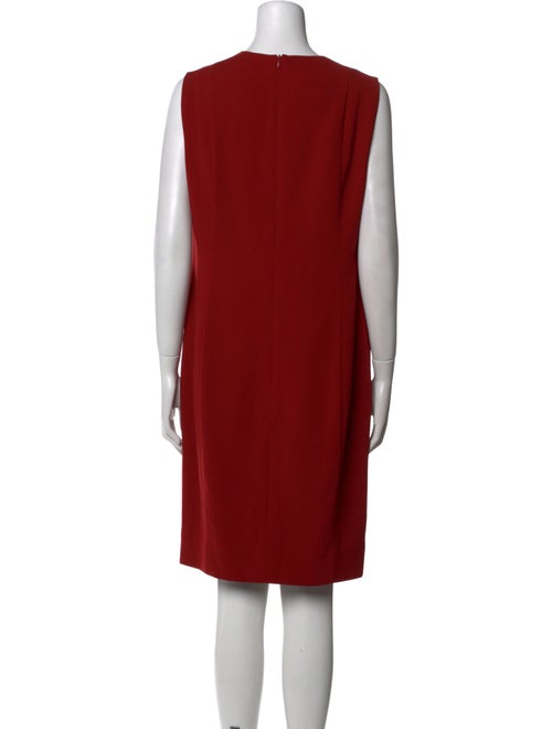 Akris Wool Knee-Length Dress