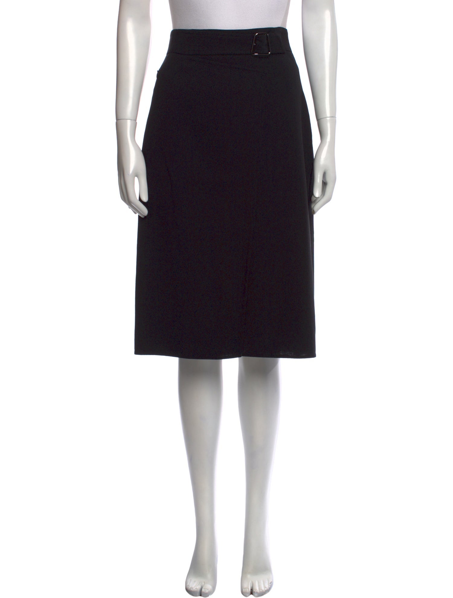 Akris Wool Knee-Length Skirt
