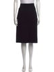 Akris Wool Knee-Length Skirt