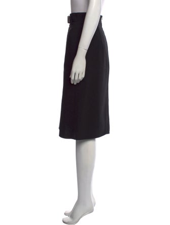 Akris Wool Knee-Length Skirt