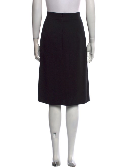 Akris Wool Knee-Length Skirt