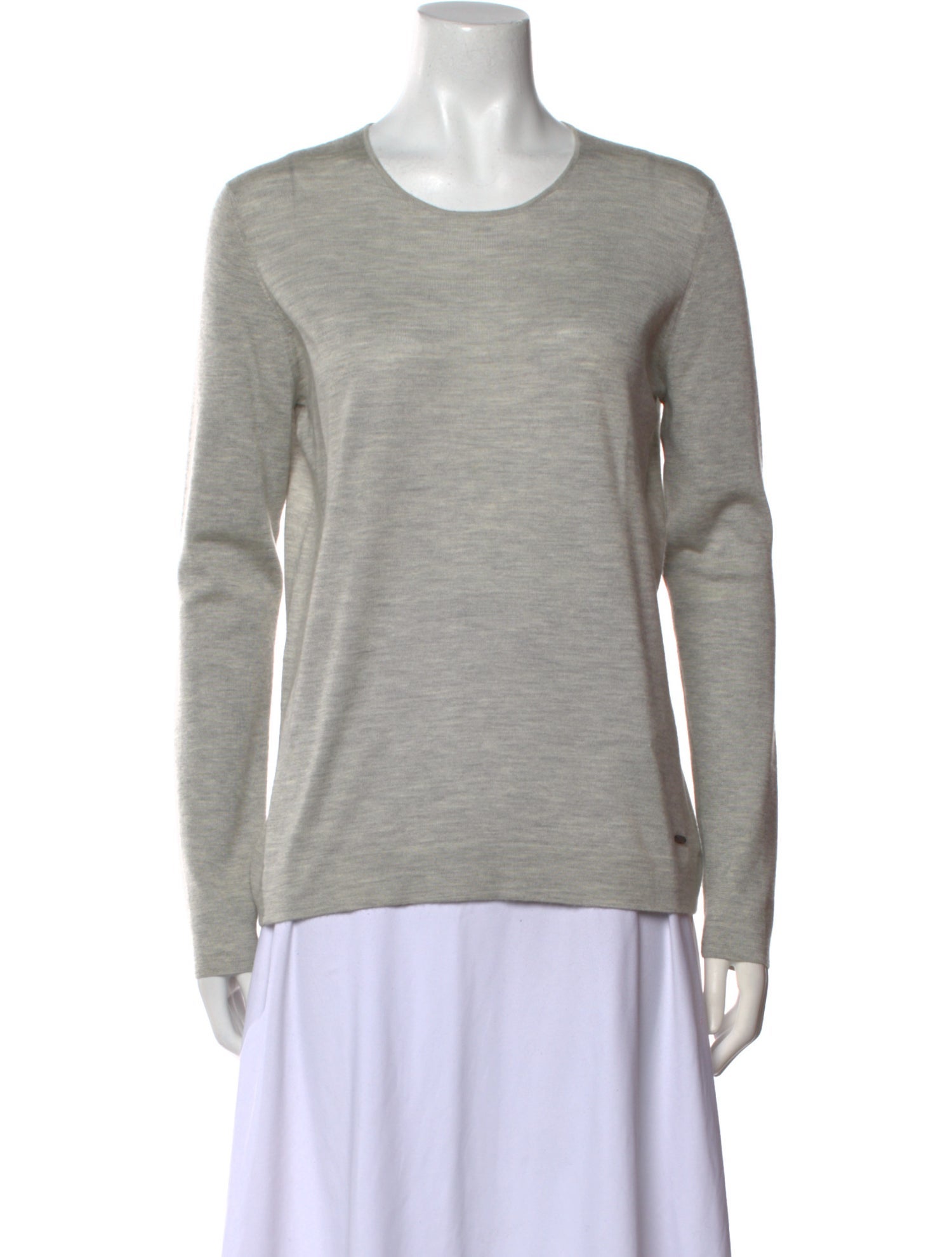 Akris Cashmere Scoop Neck Sweater