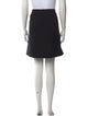 Akris Pleated Accents Knee-Length Skirt