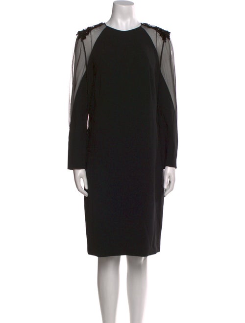 Akris Wool Knee-Length Dress