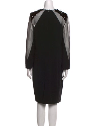Akris Wool Knee-Length Dress