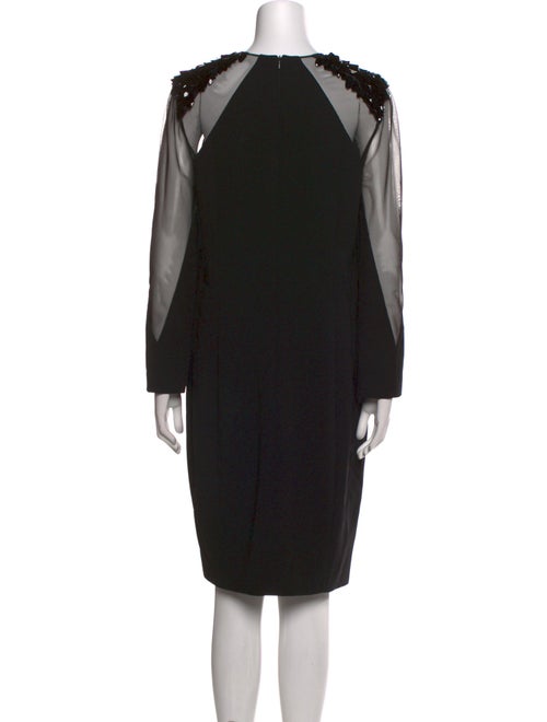 Akris Wool Knee-Length Dress