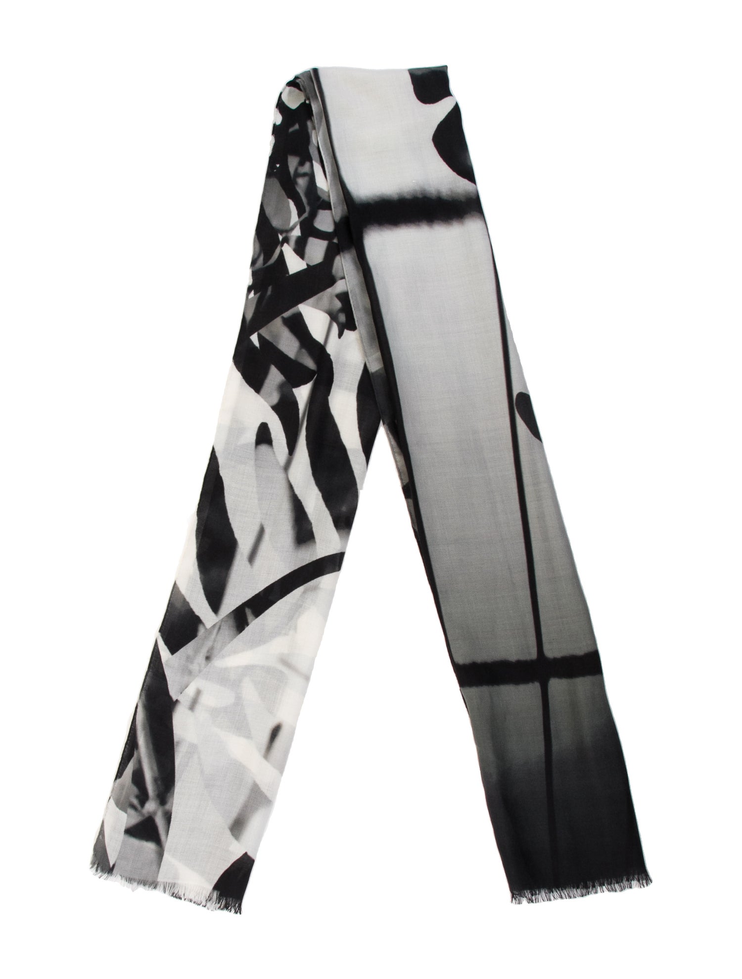 Akris Cashmere Printed Scarf