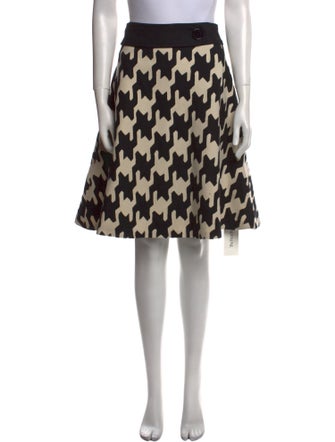 Akris Wool Knee-Length Skirt