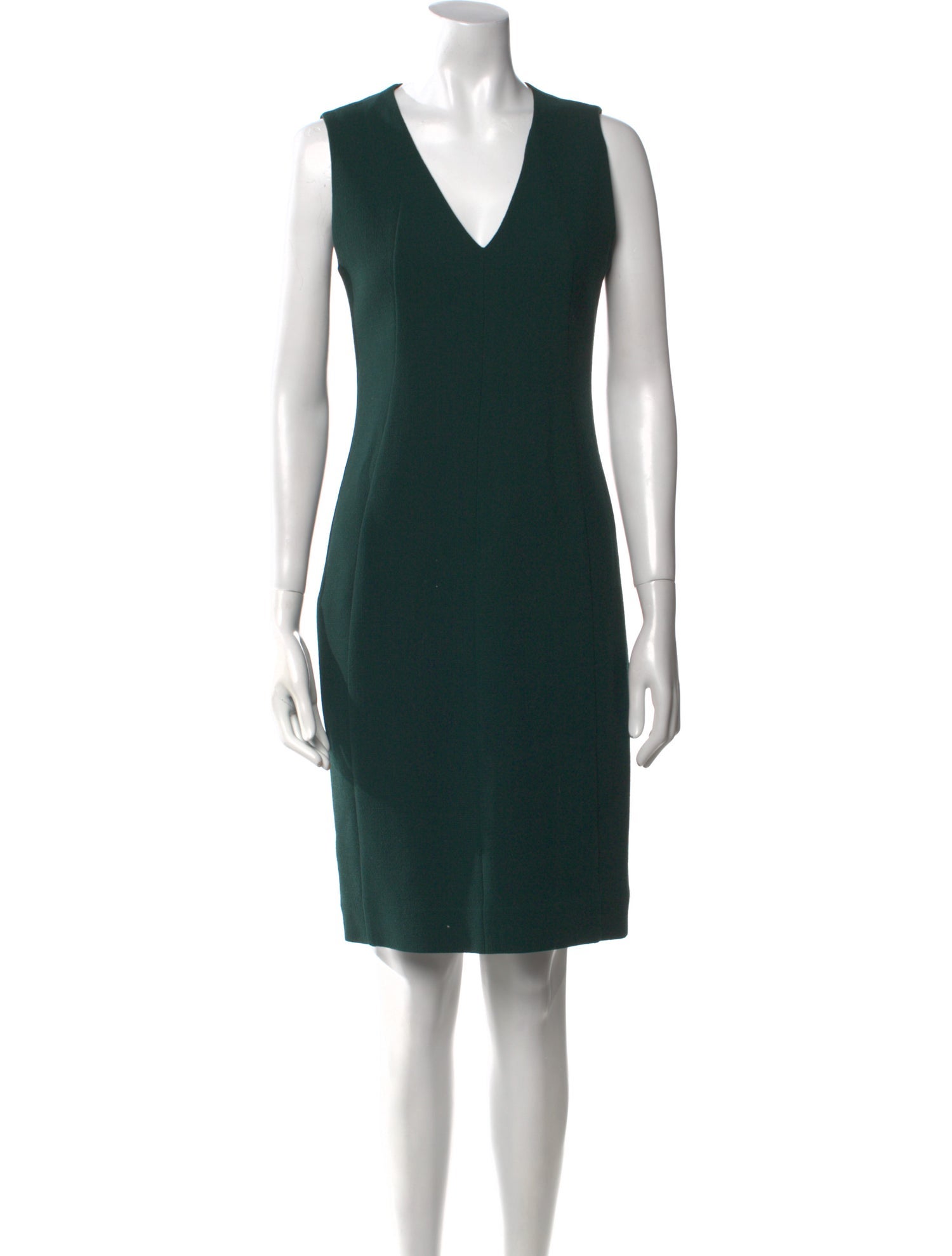 Akris Virgin Wool Knee-Length Dress