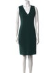 Akris Virgin Wool Knee-Length Dress