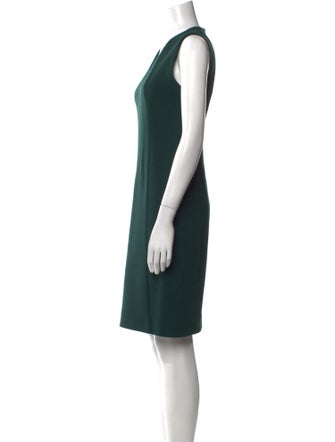 Akris Virgin Wool Knee-Length Dress
