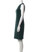 Akris Virgin Wool Knee-Length Dress