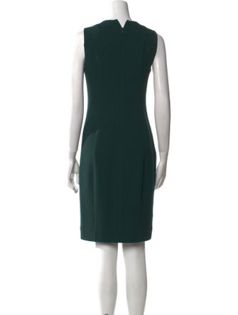 Akris Virgin Wool Knee-Length Dress