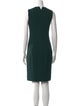 Akris Virgin Wool Knee-Length Dress