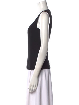 Akris Silk Scoop Neck Top