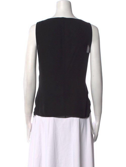 Akris Silk Scoop Neck Top