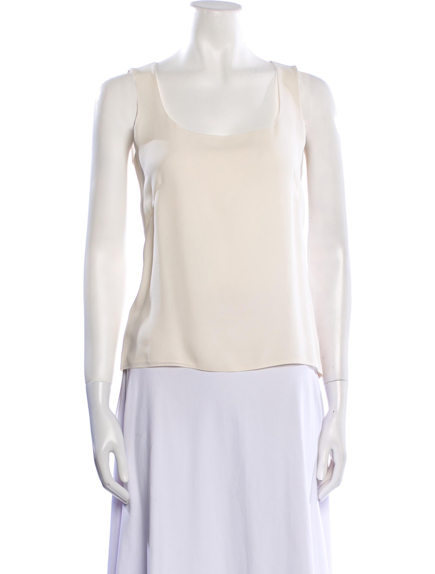 Akris Silk Scoop Neck Top