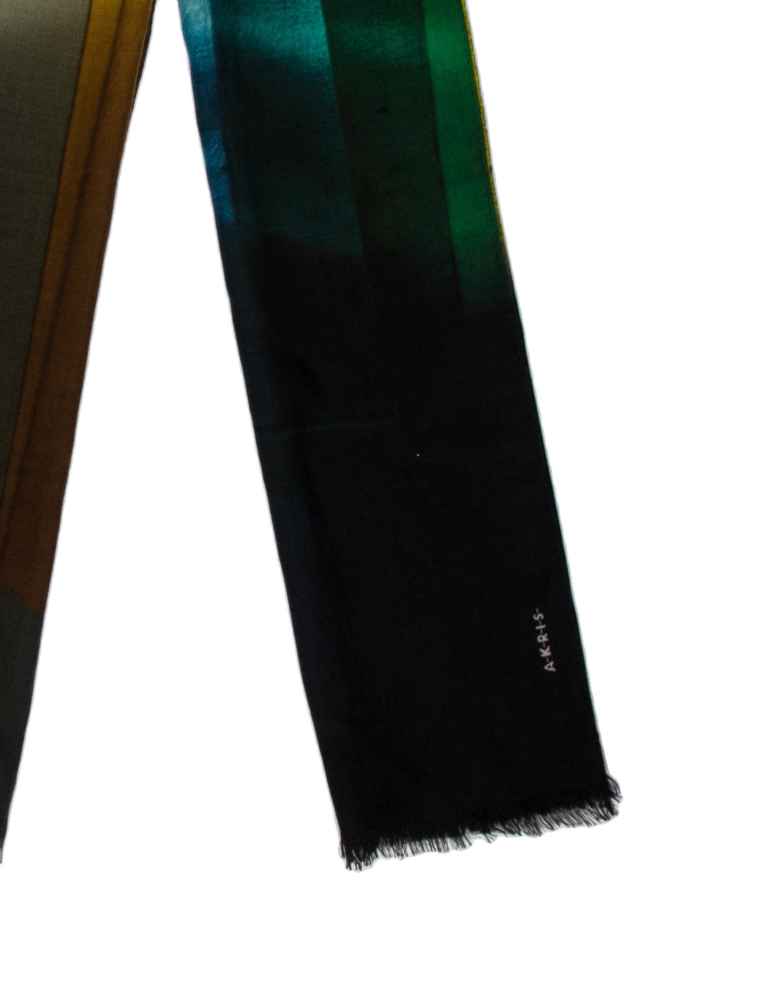 Akris Cashmere Printed Scarf