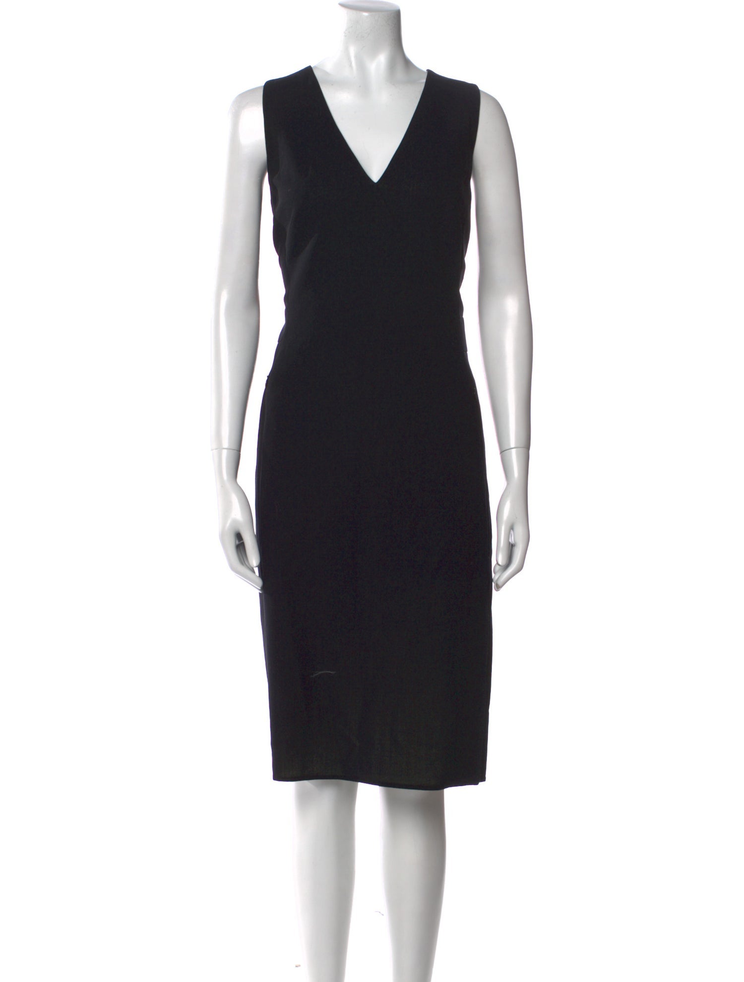 Akris Wool Midi Length Dress