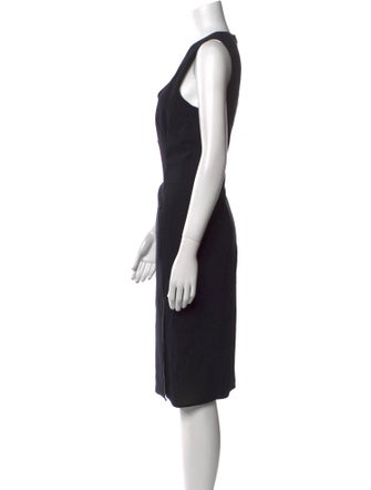 Akris Wool Midi Length Dress