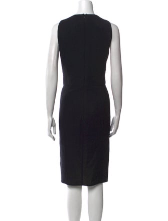 Akris Wool Midi Length Dress