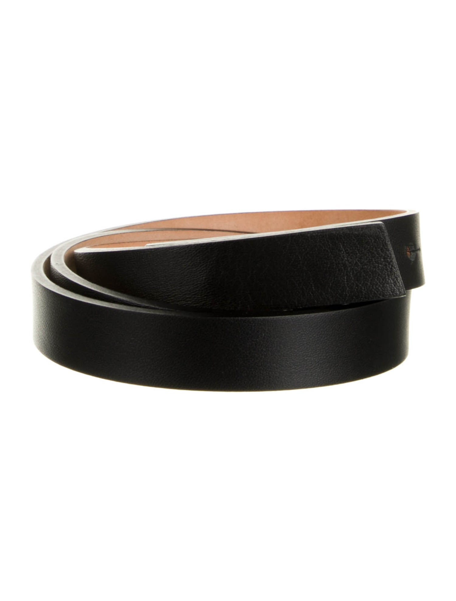 Akris Skinny Leather Belt