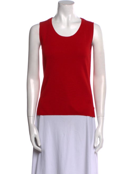 Akris Cashmere Scoop Neck Top