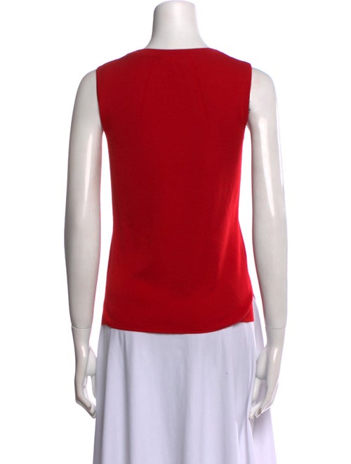 Akris Cashmere Scoop Neck Top