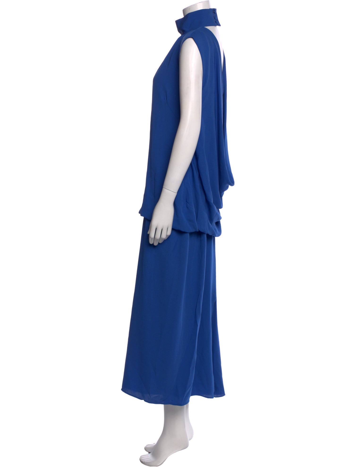 Akris Turtleneck Long Dress