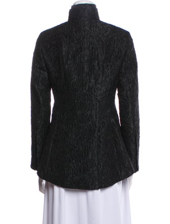 Akris Floral Print Evening Jacket