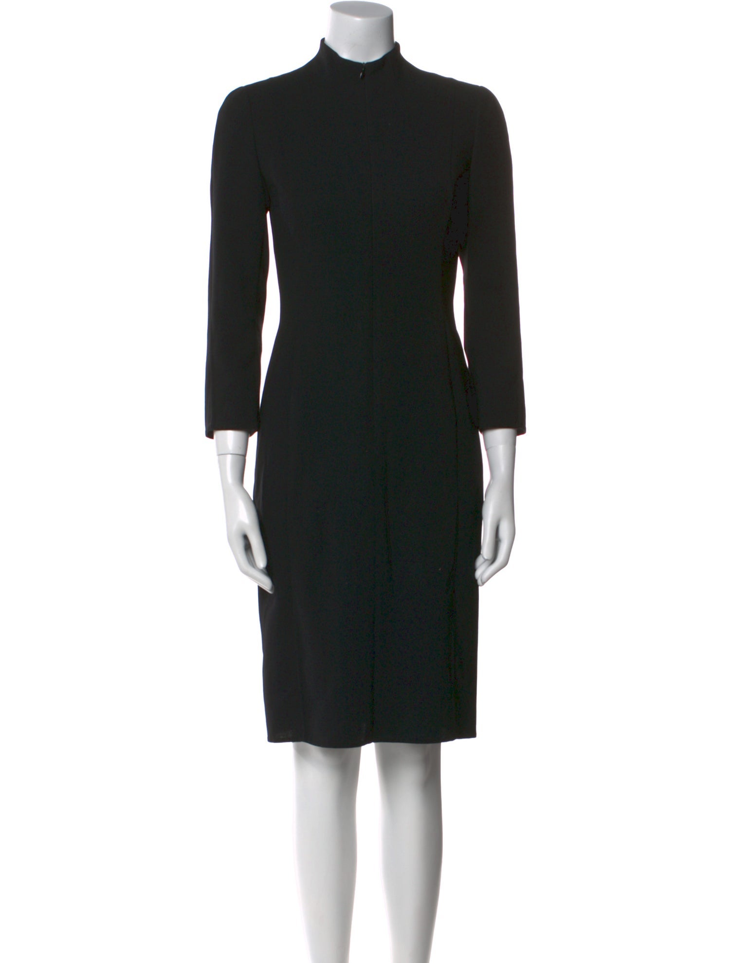 Akris Wool Knee-Length Dress