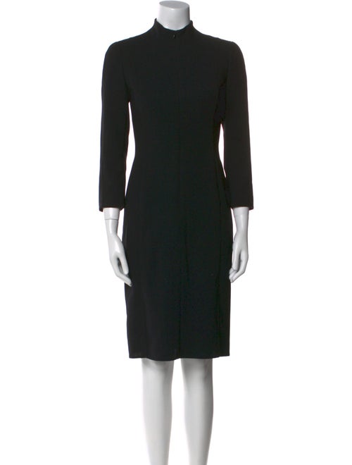 Akris Wool Knee-Length Dress