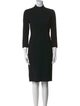 Akris Wool Knee-Length Dress