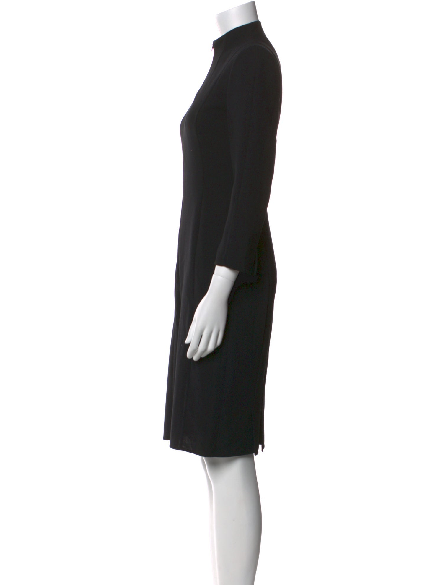Akris Wool Knee-Length Dress