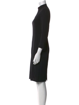 Akris Wool Knee-Length Dress