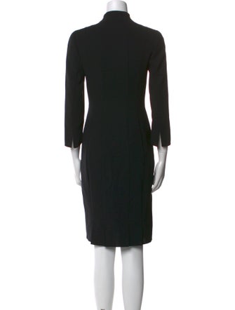 Akris Wool Knee-Length Dress