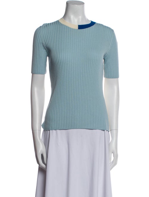 Akris Virgin Wool Crew Neck Top