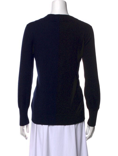 Akris Virgin Wool V-Neck Sweater