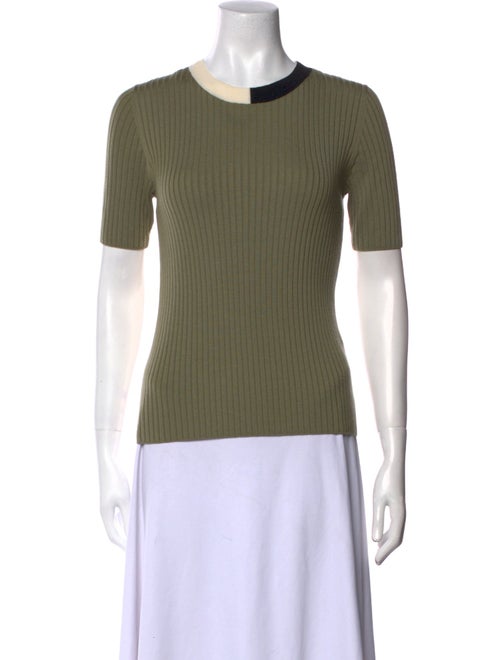 Akris Virgin Wool Crew Neck Sweater