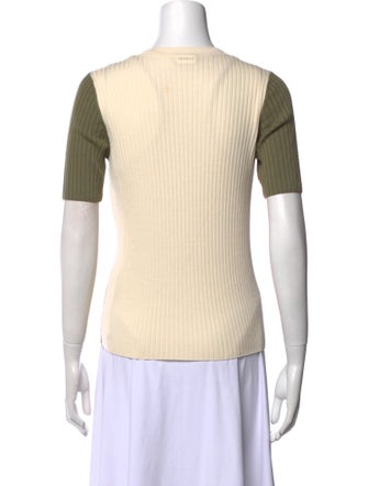 Akris Virgin Wool Crew Neck Sweater