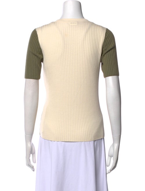 Akris Virgin Wool Crew Neck Sweater