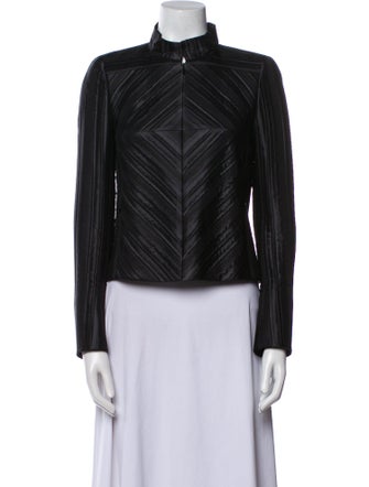 Akris Silk Biker Jacket