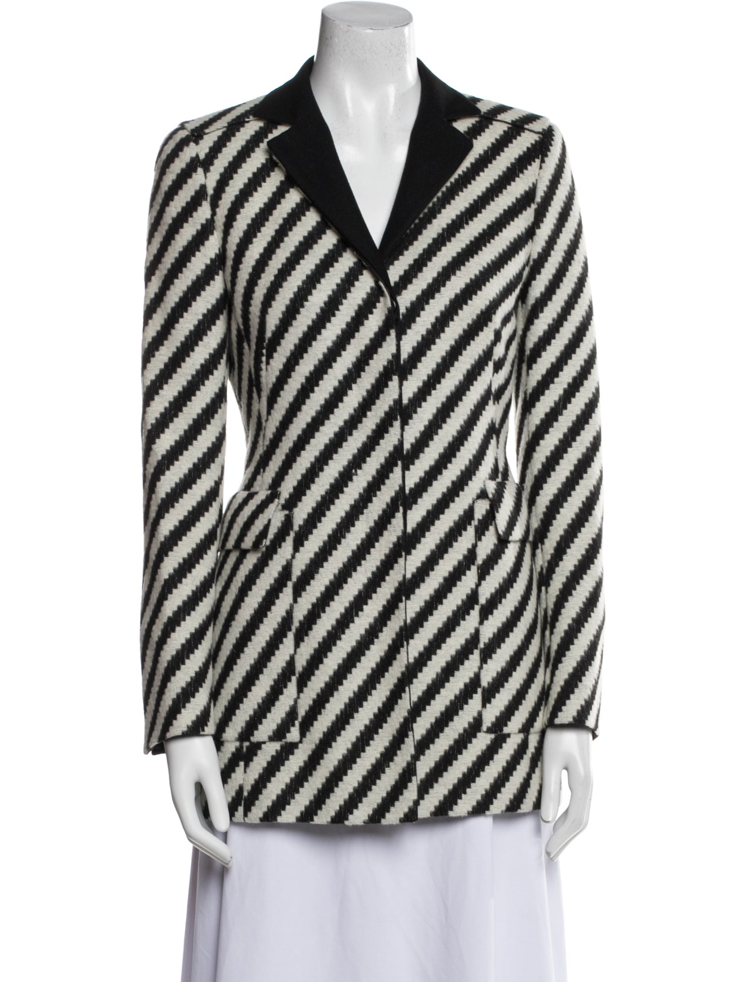 Akris Wool Striped Blazer