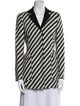 Akris Wool Striped Blazer