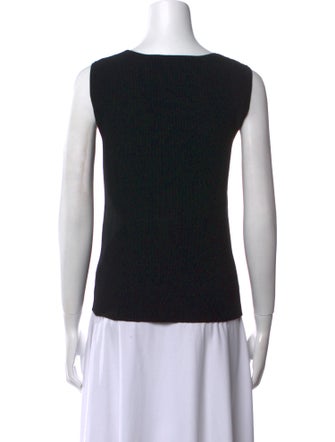 Akris Scoop Neck Sleeveless Top