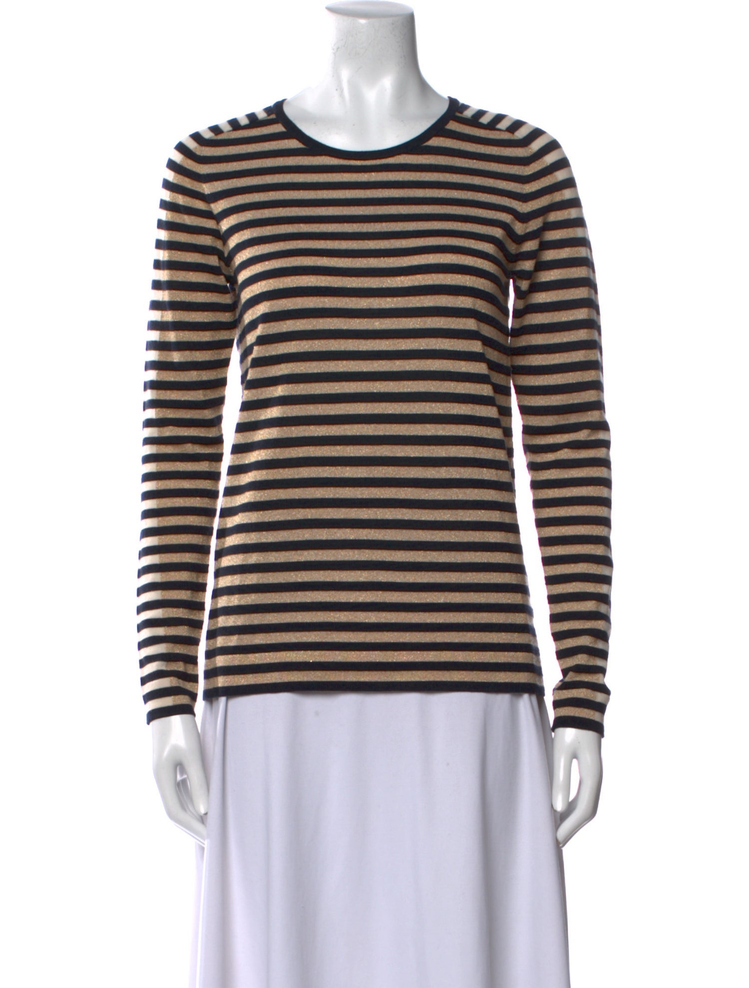 Akris Wool Striped T-Shirt