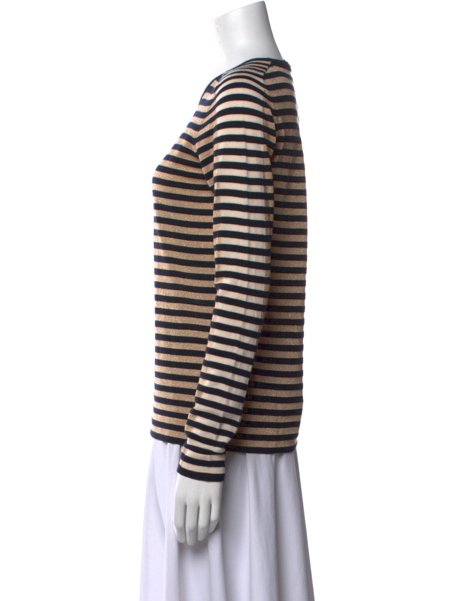 Akris Wool Striped T-Shirt