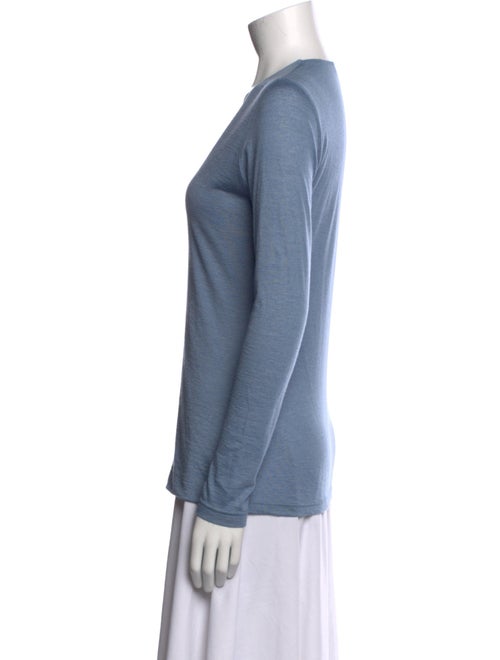 Akris Cashmere V-Neck T-Shirt