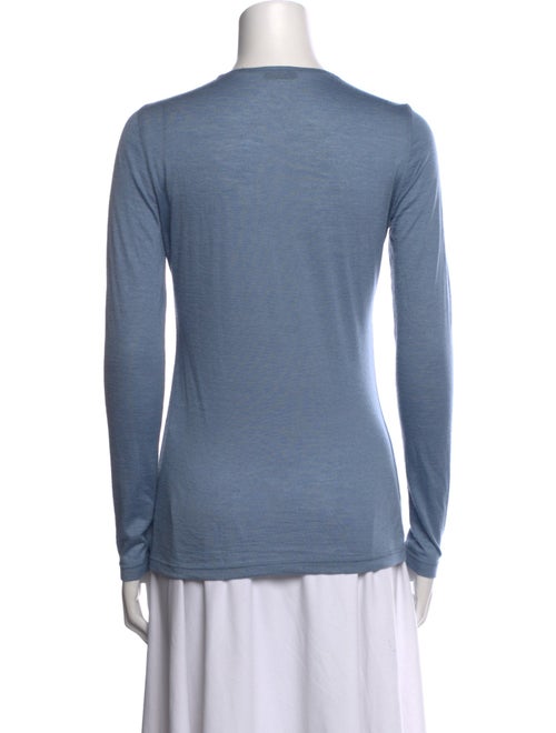 Akris Cashmere V-Neck T-Shirt